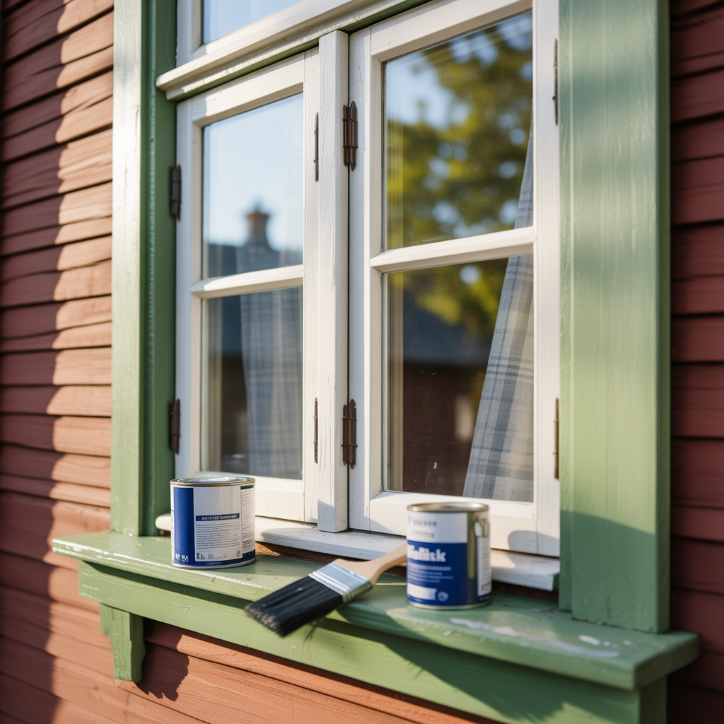 2.Sa skyddar du fonsterfarg mot UVstralning och sprickbildning