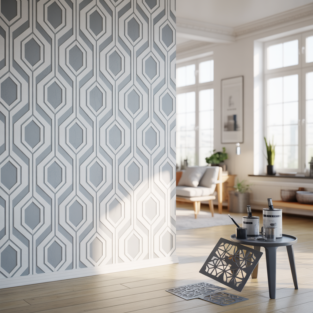 3.Hur skapar du en monstrad vagg med schabloner