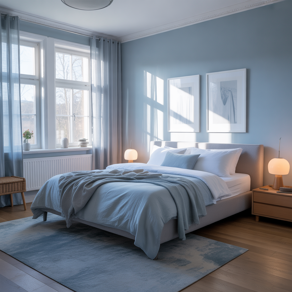 7.Vilken farg passar bast i sovrummet for battre somn