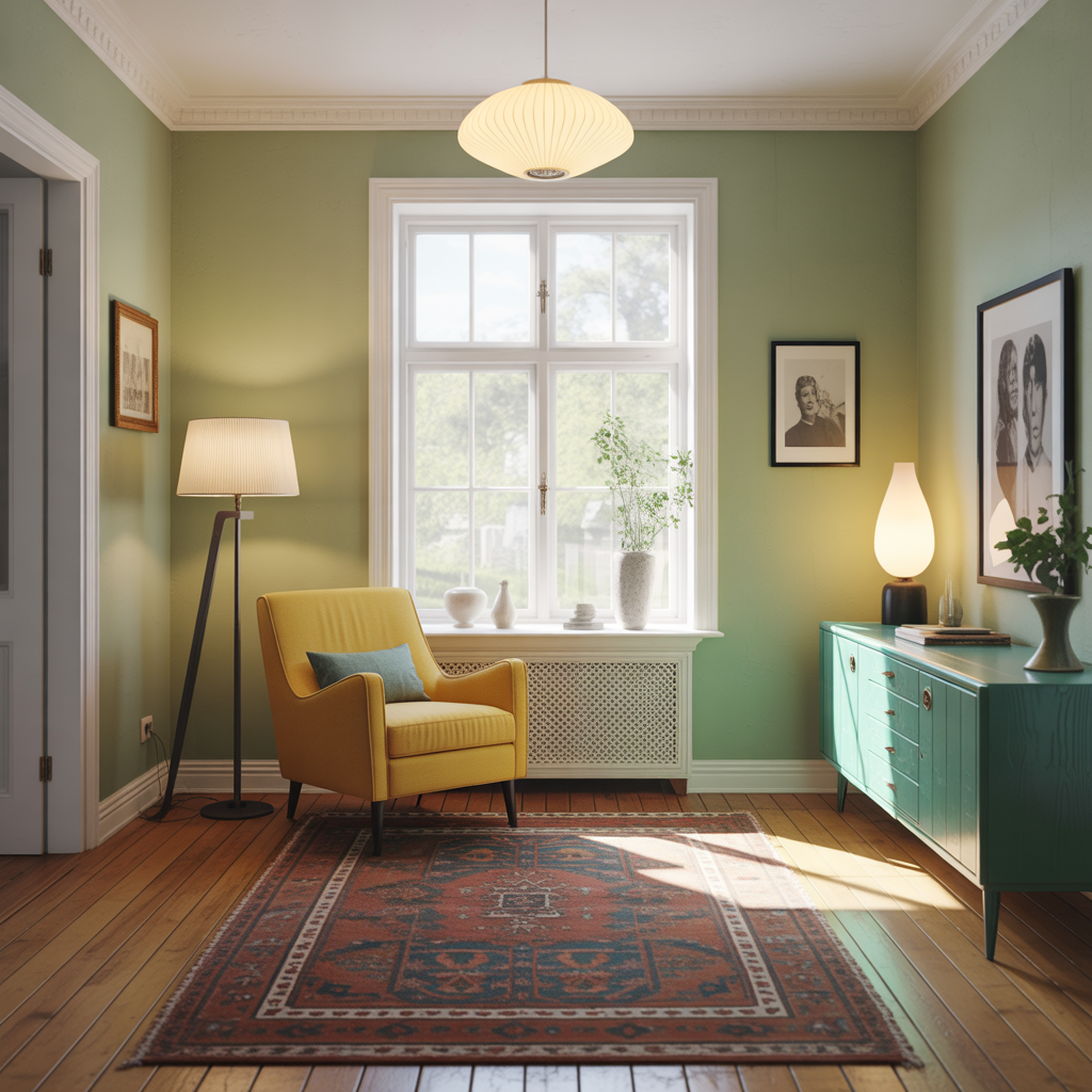 8.Sa skapar du en retrostil med ratt kulorval